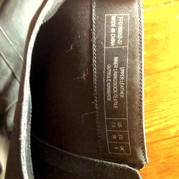 Part&Parcel The Riding Boot. Real Leather. Wide calf, 7.5 Black - Picture 2 of 3